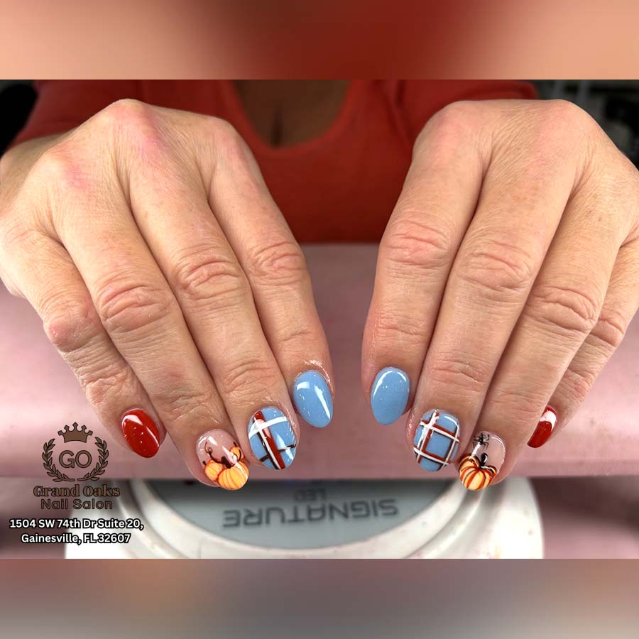 Nail design by Grand Oaks Nail Salon